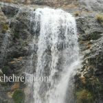 گزارش تصویری از مناظر زیبای آبشار طبیعی در قلعه گبری
