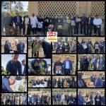 کاشت نهال به یاد اهدا کنندگان عضو در بیمارستان پیمانیه جهرم