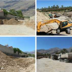 آغاز عملیات اجرایی پل بلوار مطهری