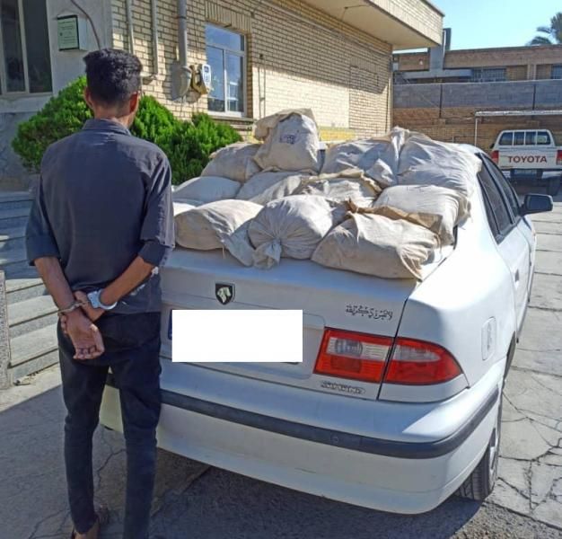 عمليات مشترك پليس جهرم و هرمزگان و كشف ۱۱۵ كيلو ترياك