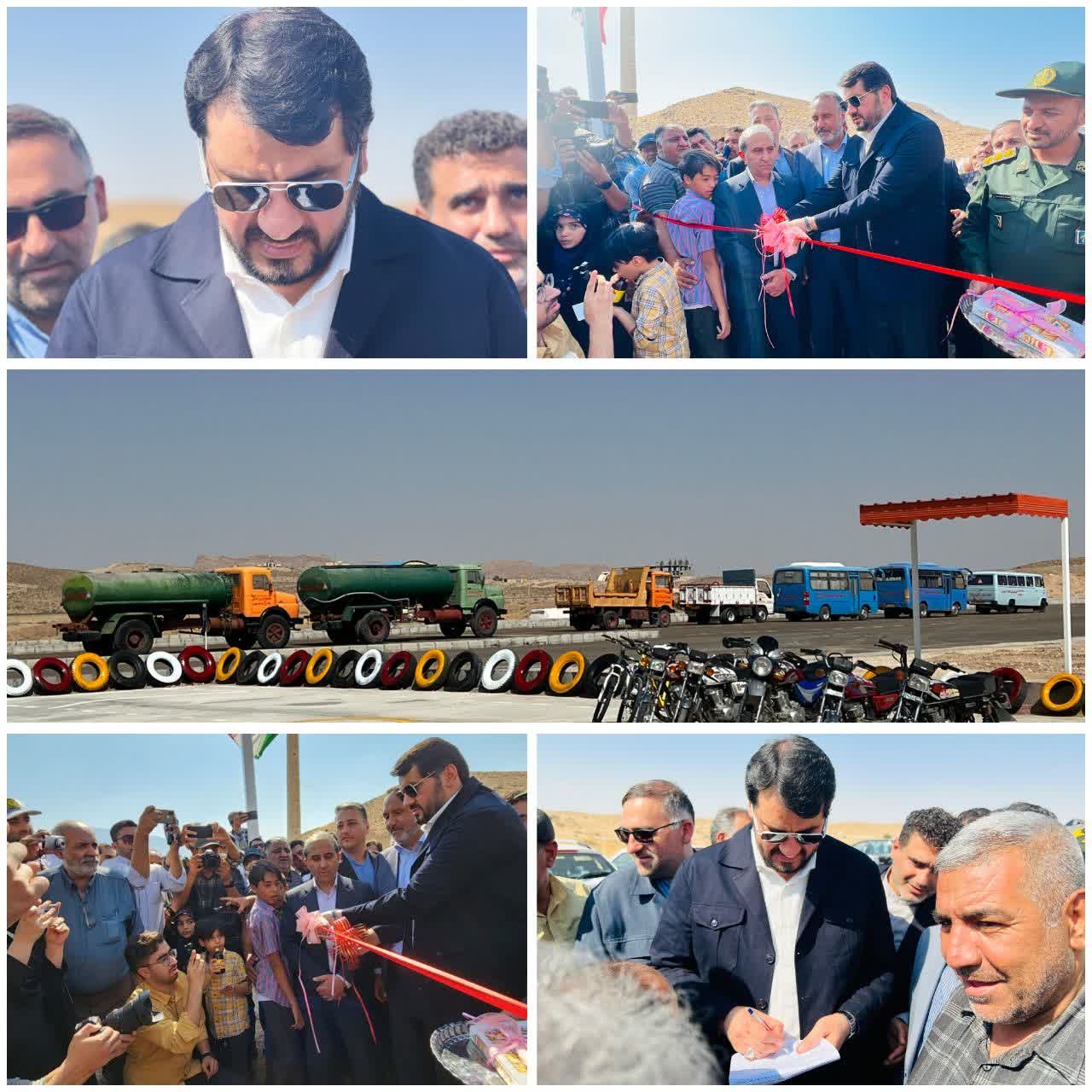 مجتمع آموزش رانندگی پایه یکم در جهرم افتتاح شد